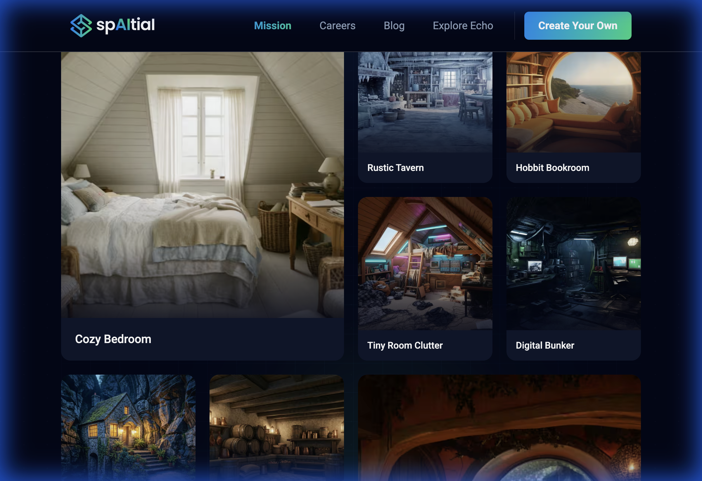 SpAItial Featured Creations