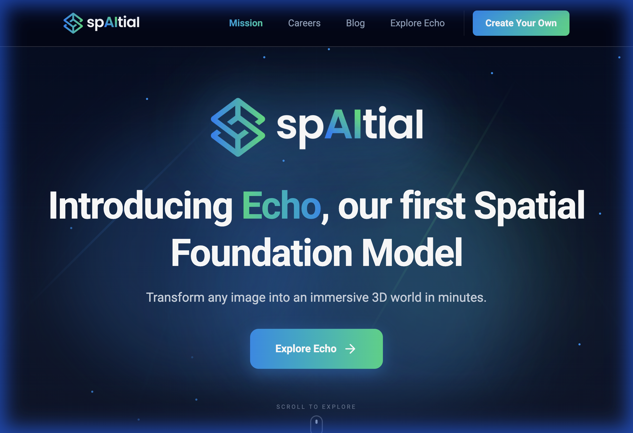SpAItial 公式サイト